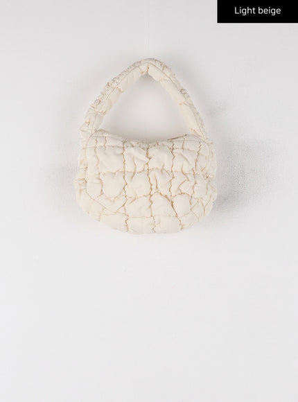 quilted-mini-bag-cd322 / Light beige