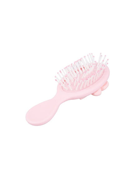 ribbon-mini-hair-brush-is413 / Pink