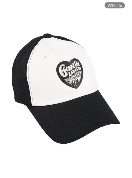 graphic-baseball-cap-cl425 / White