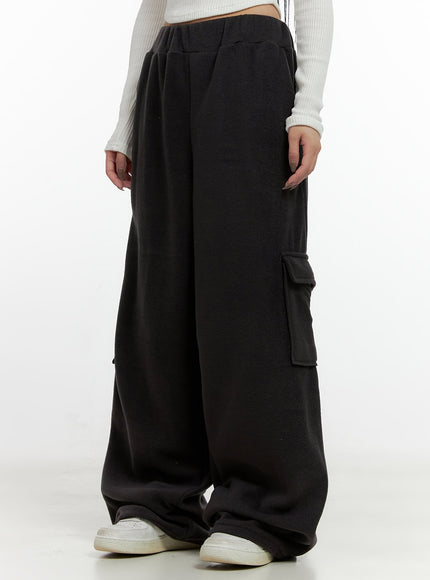 wide-fit-polyester-cargo-pocket-pants-cn408