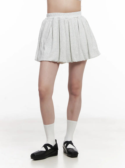 comfy-gray-pleated-skirt-cl516