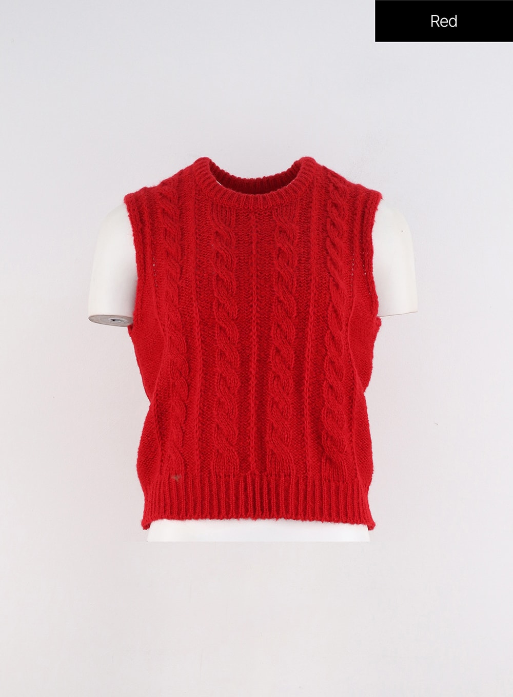 Cable Knit Vest OO312