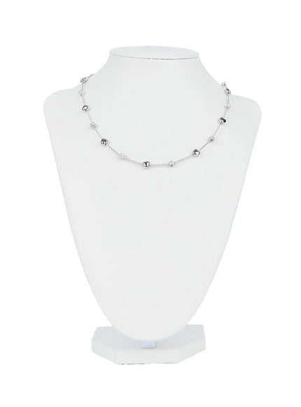 cubic-heart-chain-necklace-cg501