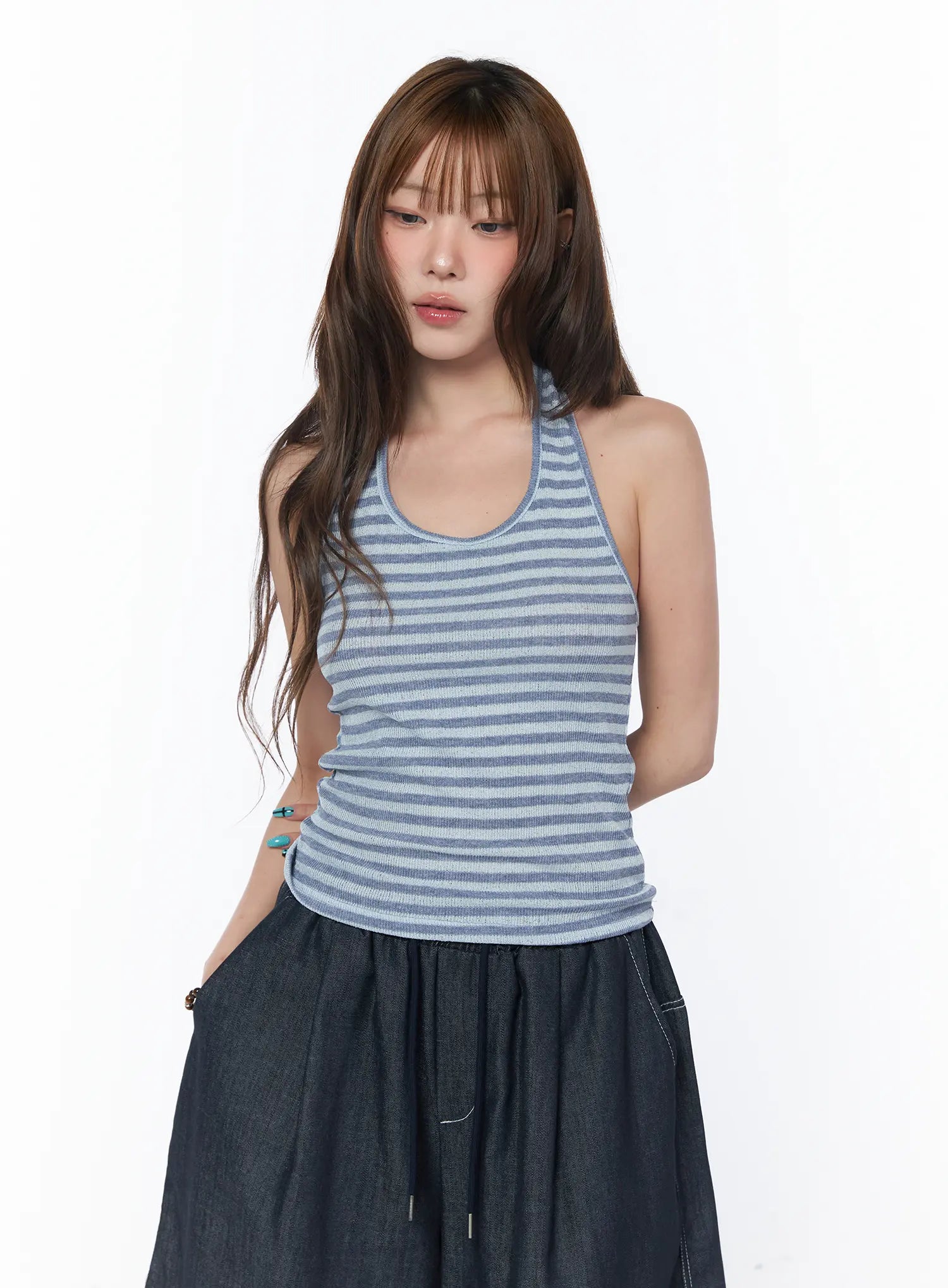 casual-striped-halter-tank-top-cy529