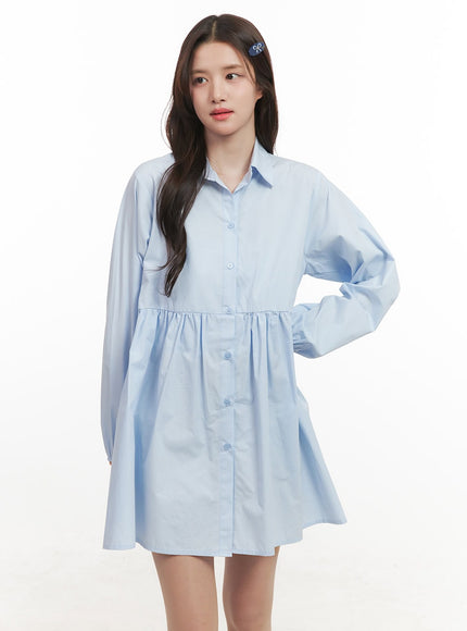 a-line-shirt-collar-dress-cj515