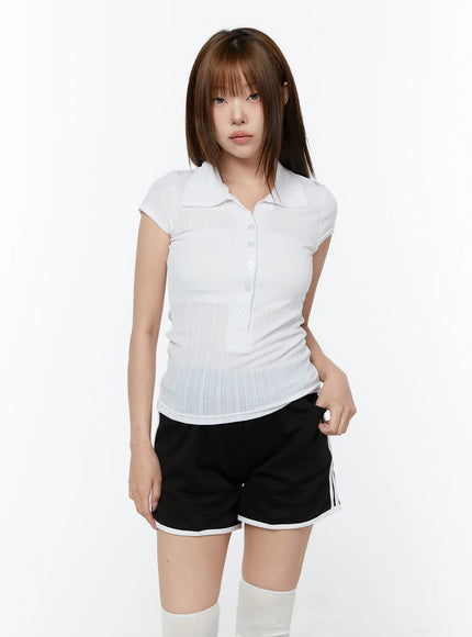 sheer-button-up-polo-shirt-cy518