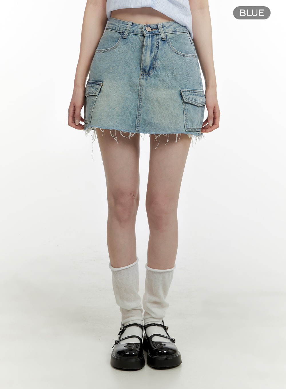 denim-cargo-mini-skirt-oa405