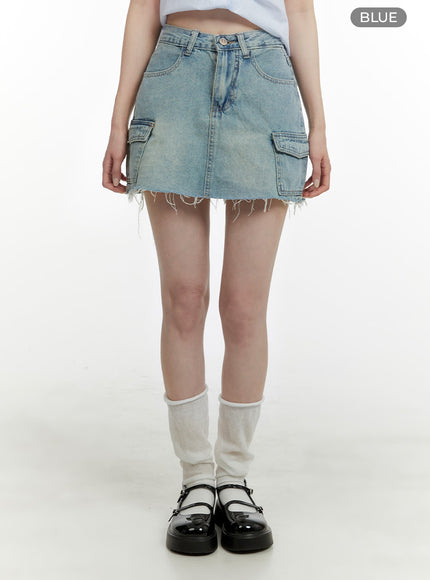 denim-cargo-mini-skirt-oa405