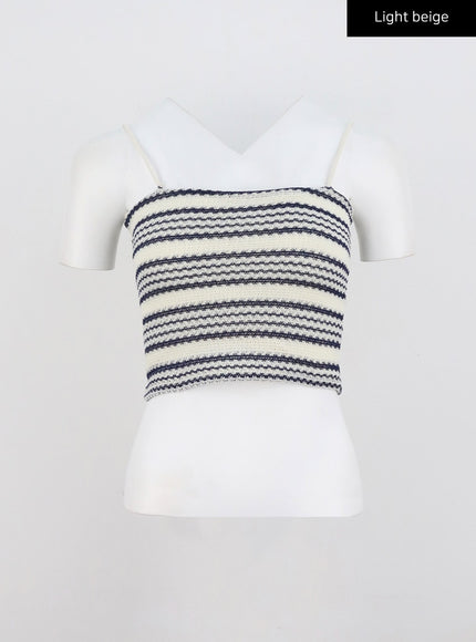 stripe-cropped-knit-top-cl320