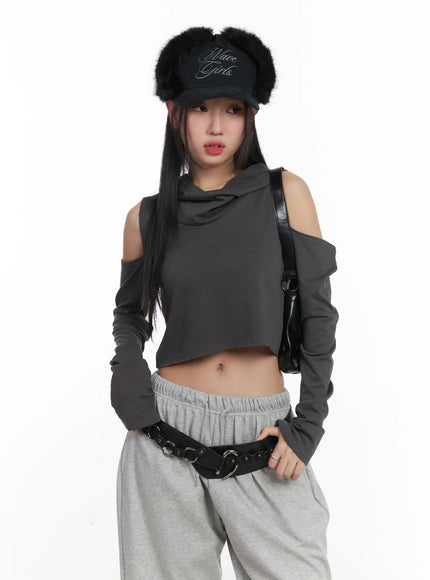 cut-out-crop-hood-long-sleeve-top-cd529