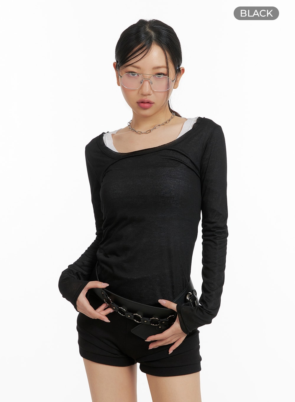 sheer-round-neck-long-sleeve-cm421