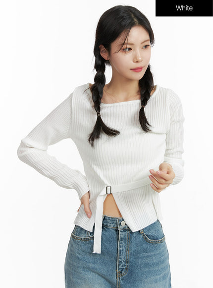 boat-neck-buckle-knit-top-of414