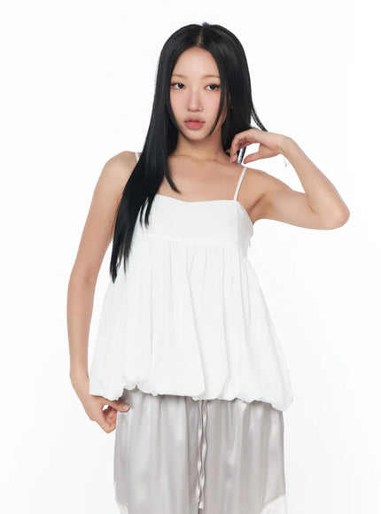 elegant-balloon-hem-sleeveless-top-cy512