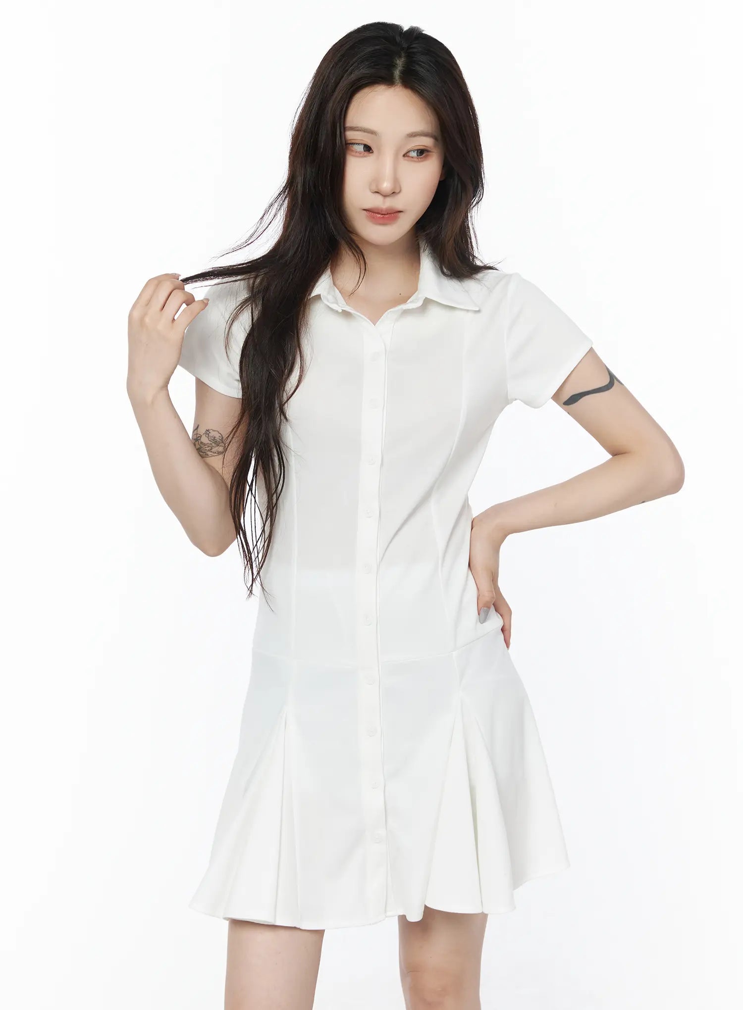 pleated-collar-mini-dress-cu510