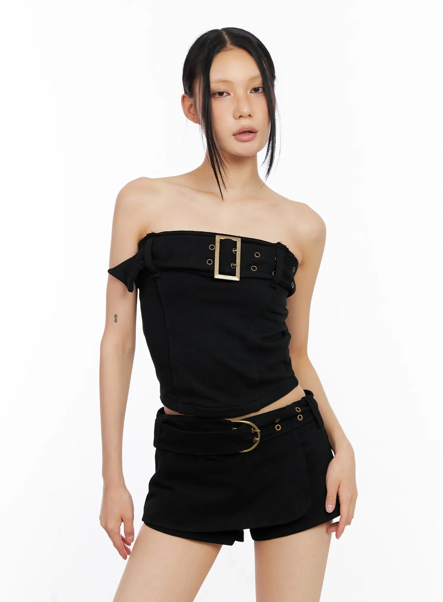 belted-cropped-tube-top-cl530