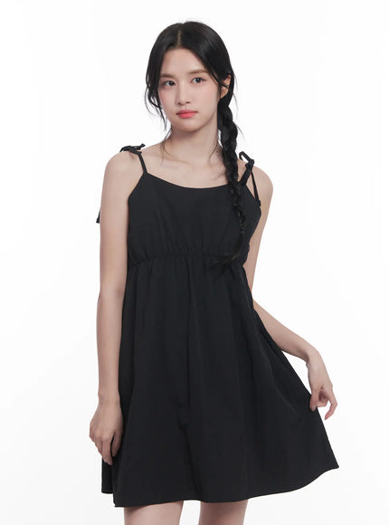 flared-ribbon-tie-mini-dress-cu525