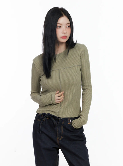 ribbed-cutout-long-sleeve-tee-cj519