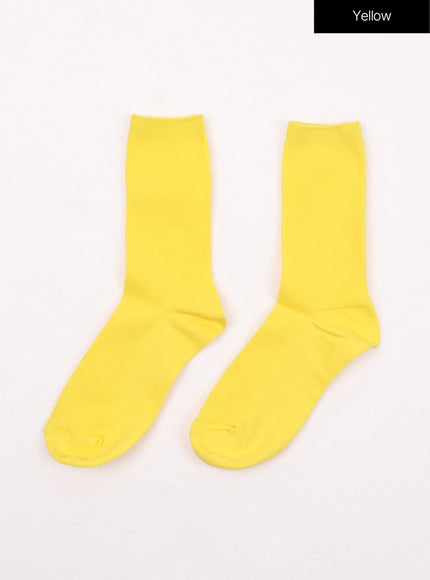 basic-vivid-color-socks-of406