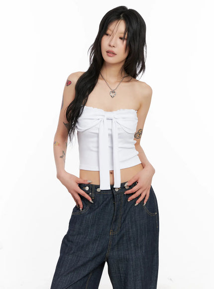 ribbon-tie-tube-top-cl528