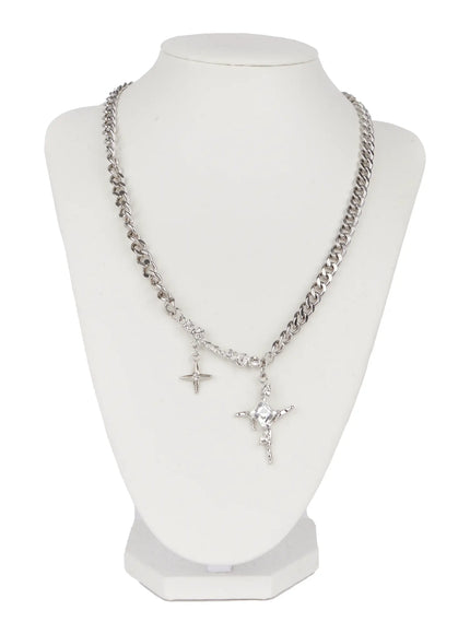 blue-cubic-cross-necklace-cc1809