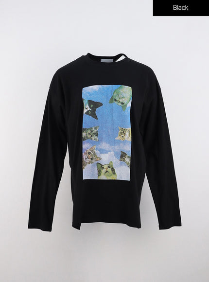 kitty-graphic-print-long-sleeve-top-io317