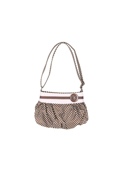 polka-dot-button-detail-shoulder-bag-cu511
