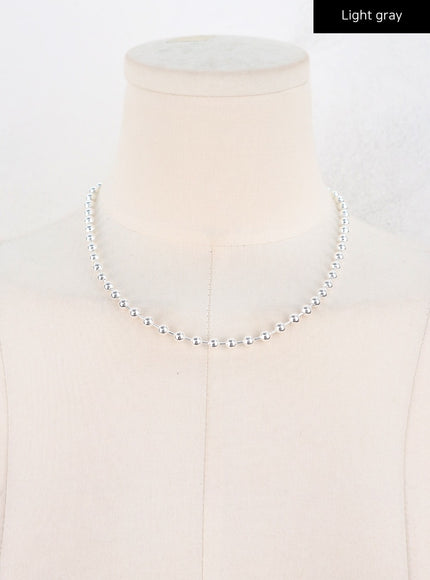 elegant-silver-beaded-choker-co318