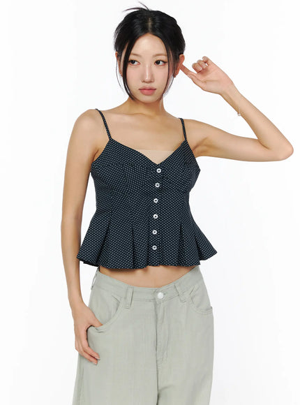 polka-dot-button-up-camisole-cu515