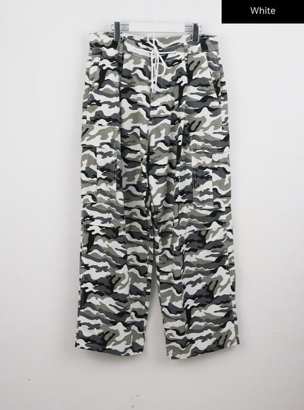 military-print-wide-pants-cg303