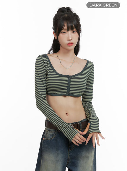 stripe-buttoned-u-neck-crop-top-cg420