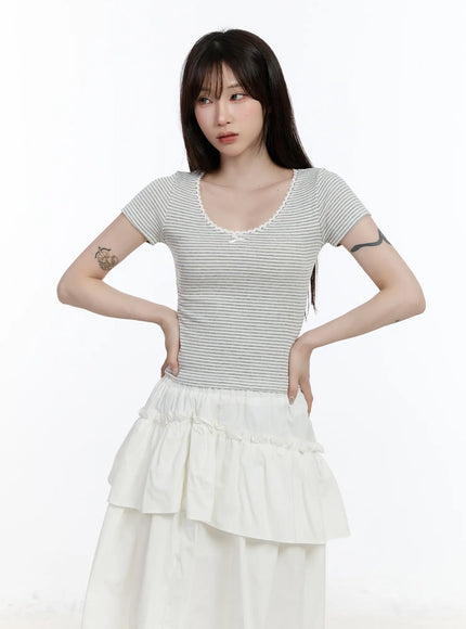 scoop-neck-striped-lace-top-ca503