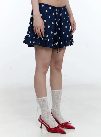 polka-dot-ruffle-shorts-cg501