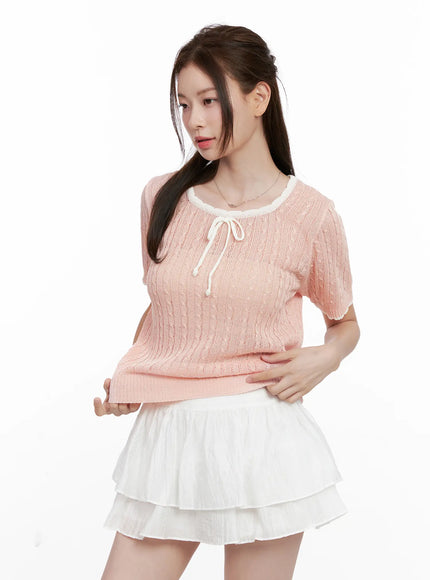 contrast-trim-ribbon-knit-shirt-cl523