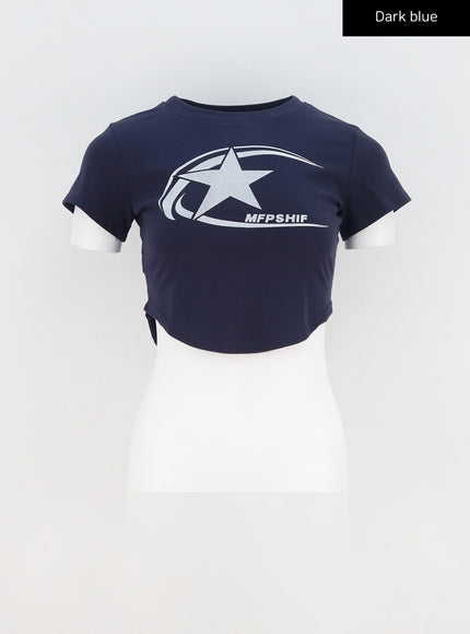 Star Cropped Tee CA327