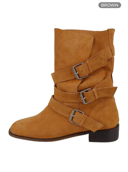 suede-buckle-ankle-boots-cm421