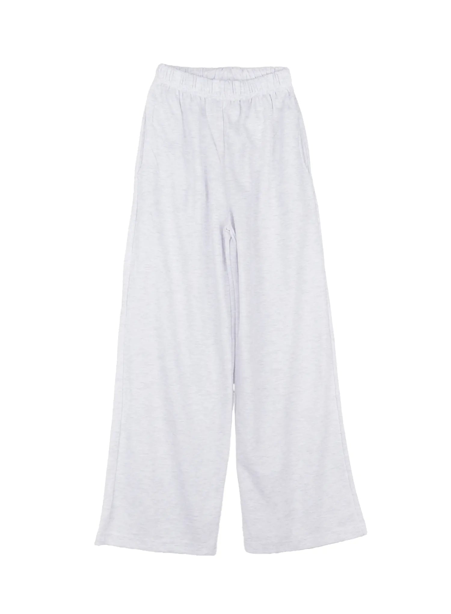 comfort-fit-wide-sweatpants-cg529 / Light gray
