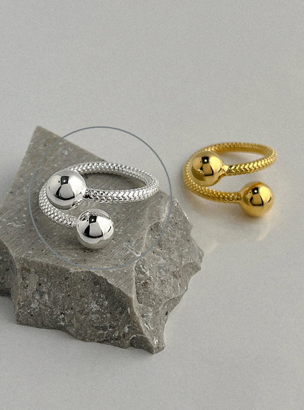 athena-dual-accent-ring-ia524 / Silver