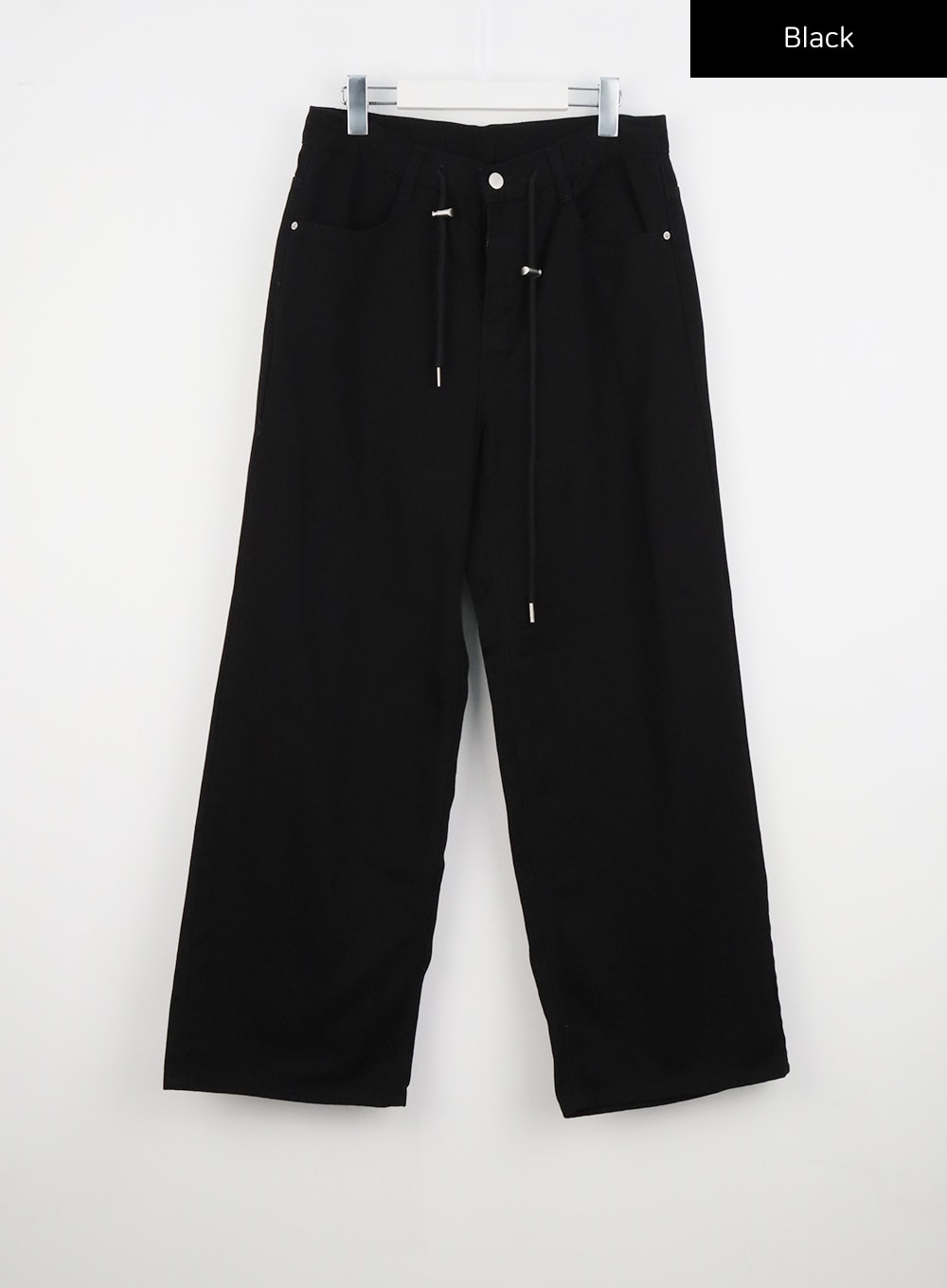 Cotton On low rise wide leg pants in black