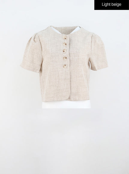 short-sleeve-button-jacket-ou323