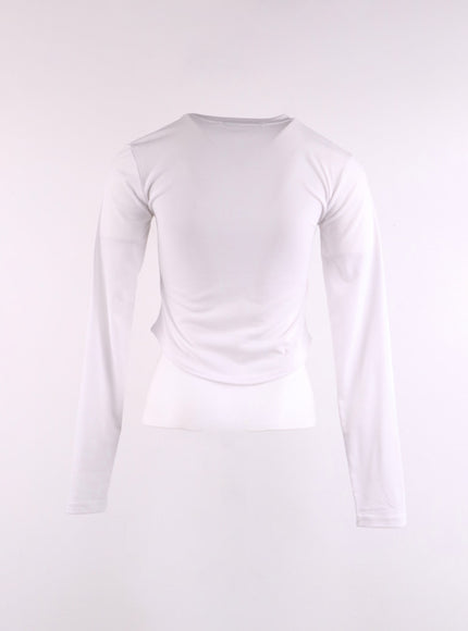 solid-bowknot-long-sleeve-top-cj425