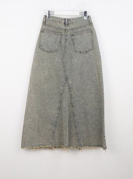 raw-hem-maxi-denim-skirt-cn303