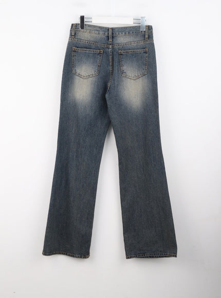 vintage-wash-bootcut-jeans-cs305