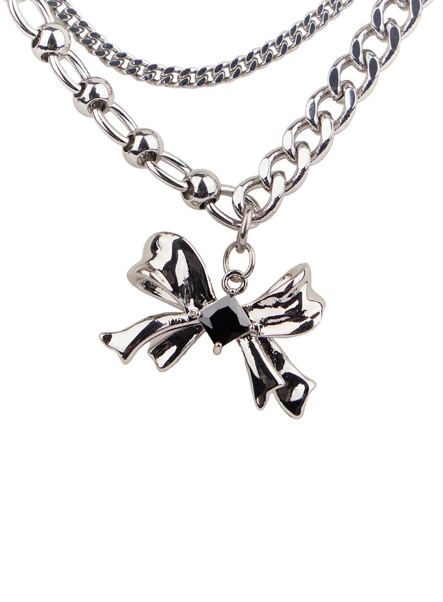 layered-bow-charm-necklace-cm505