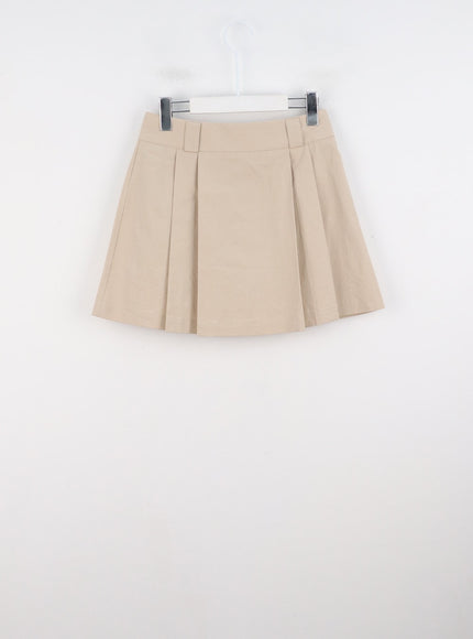 pleated-cotton-mini-skirt-cg325