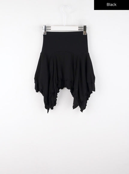 enchanted-solid-asymmetrical-flowy-mini-skirt-cd328