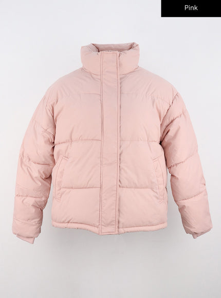 zip-up-stand-collar-puffer-jacket-co319