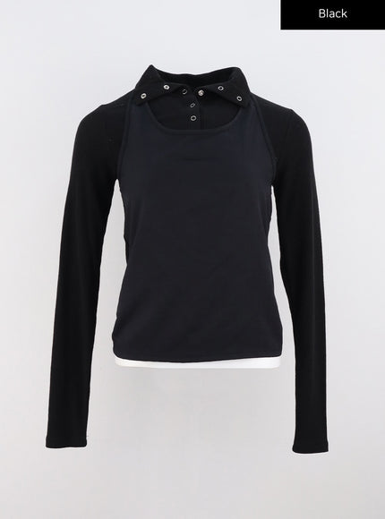 snap-detail-slim-fit-long-sleeve-top-cs313