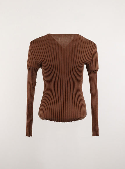 v-neck-wool-rib-sweater-od315