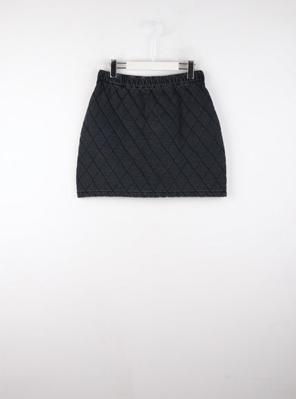 mid-waist-quilted-geometric-mini-skirt-cd328