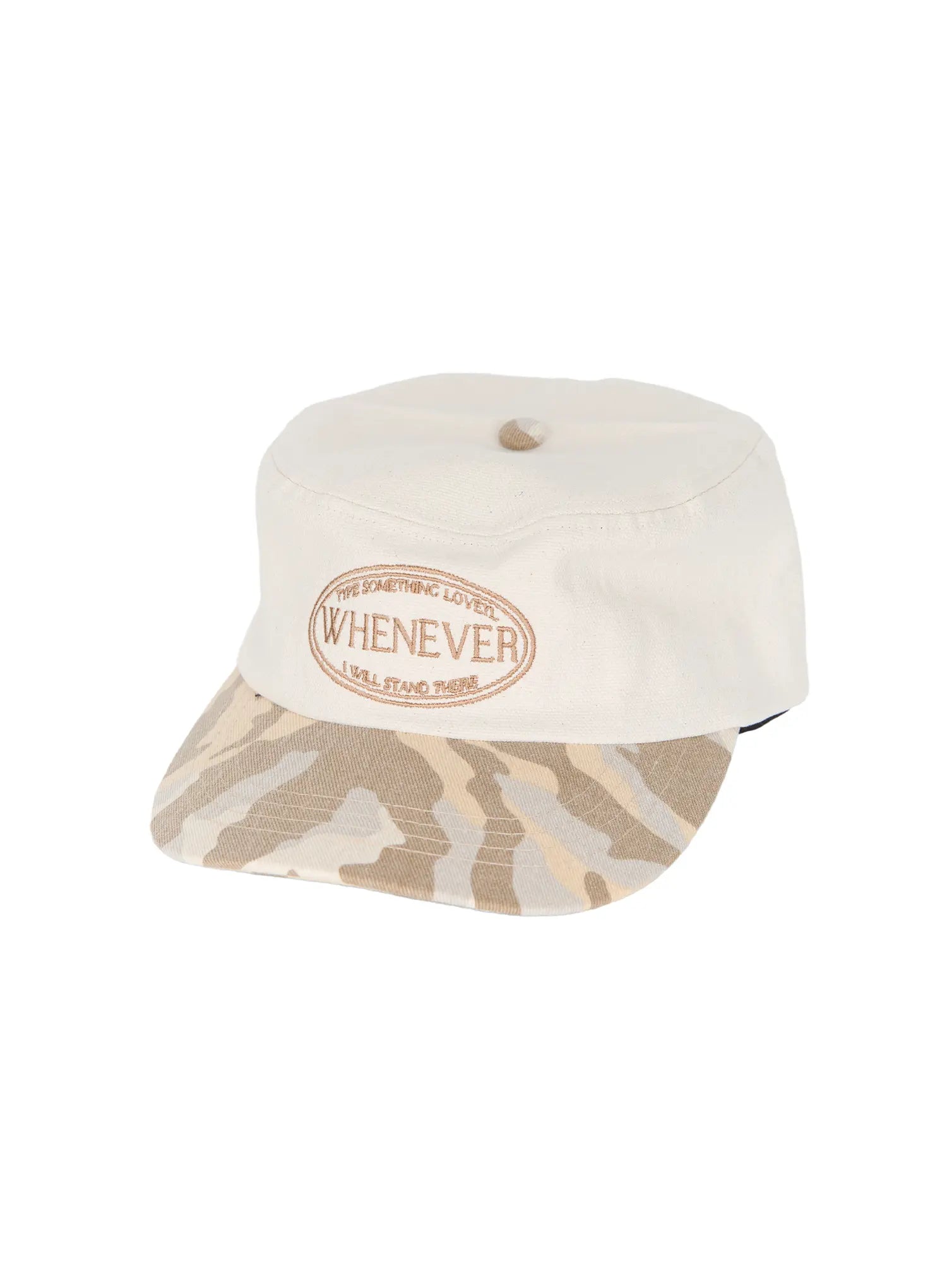 embroidered-camouflage-cap-cu519 / Beige